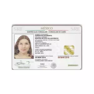 MEXICAN CONSULAR ID CARDS