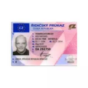 CZECH REPUBLIC DRIVER’S LICENSE