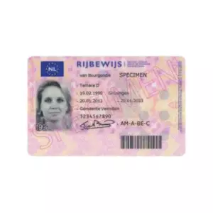 DUTCH DRIVER’S LICENSE